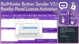 WHATSAPP BOTMASTER BUTTON SENDER V3.1 GENUINE ONLINE KEY ACTIVATION MEDIAPLUS RESELLER PANEL