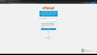 How to reset cPanel account password