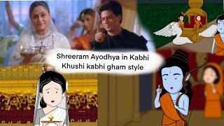 Shreeram returns Ayodhya (in kabhi Khushi kabhi gham version) 