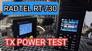 RADTEL RT-730 , 10 WATTS IP67 6 BAND HAM RADIO & AIRBAND