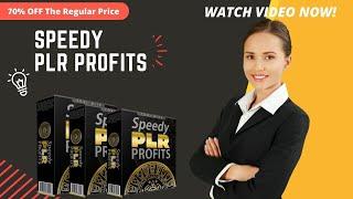 Speedy PLR Profits Review  [70% OFF] The Regular Price! #plr #speedyplrprofits