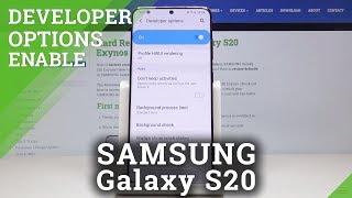 How to Enter Developer Options in SAMSUNG Galaxy S20 – Open Developer Mode