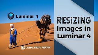 How to Resize Images in Luminar 4 to Export for Social Media and Email