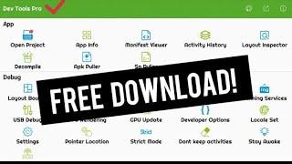 Dev Tools Pro latest version [FREE DOWNLOAD]