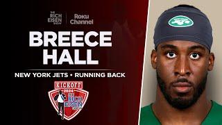 Jets RB Breece Hall Talks Aaron Rodgers, Brock Purdy & More with Rich Eisen | Full Interview