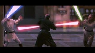 Битвы Star Wars: Оби-Ван & Квай-Гон Джинн vs Дарт Мол