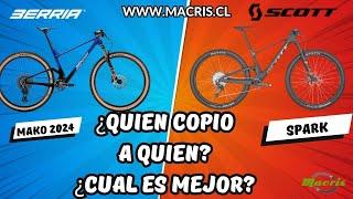 Berria Mako V/S Scott Spark. ¿Cuál es Mejor?