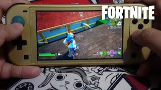 Fortnite New Chapter 6 Gameplay on Nintendo Switch Lite Part 133