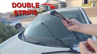 How to install Double Strips Blade Windshield Wiper