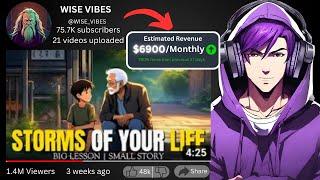 How This Man Makes $6900 with Faceless Videos || YouTube Automation