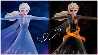 Disney Princesses Glowup Tiktok Cartoon Art V9 Tiktok Ironic Art Memes #3