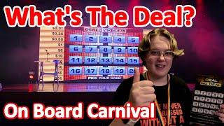 Deal or No Deal on Carnival Cruise Ships