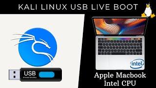 How to Boot Kali Linux Live USB on ANY Intel MacBook !