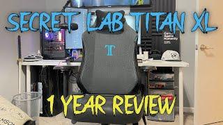 Secret Lab Titan 2020 XL 1 YEAR REVIEW