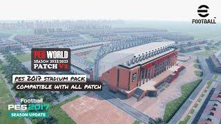 PES 2017 STADIUM PACK PATCH PES WORLD V1 & MINI PATCH | Compatible With All Patch