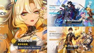 New Update!! Xilonen's Kit, Signature Weapon & 5.1 Rerun Banners (Wriothesley) - Genshin Impact