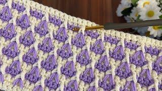 easy and beautiful crochet blanket