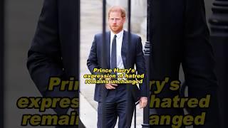 Prince Harry's expression of hatred remains unchanged#prince #harry #shortvideo #funny #royal #fyp