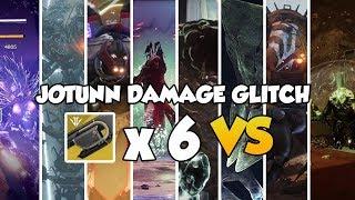 JOTUNN VS ALL RAID BOSSES!! [Jotunn Damage Glitch]