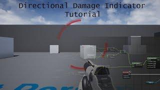 Unreal Engine 4 | CoD like damage indicator tutorial