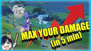 MAX YOUR DAMAGE in 5 MINUTE!!!! [Optimizer Tutorial ]