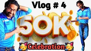 Celebrate 50k Subscribers With Family  | Cake Cutting | Full Enjoy 