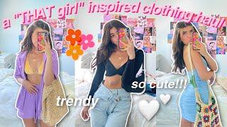 huge back to school try on clothing haul - "THAT girl" inspired