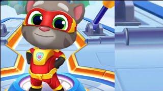 Funny Talking Tom Hero Dash - Red Suit Tom | Best Android Gameplay | @trascende