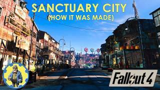 FALLOUT 4 - Sanctuary City Minutemen Settlement - HOW IT WAS BUILT (NO MODS)