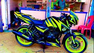 Apache rtr 160 Full modified 2024 ️#apache #apache_rtr #apachertr160