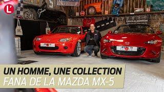 Un homme, une collection. Benjamin et son amour inconditionnel pour la Mazda MX-5