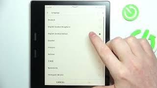 How to Change Language on AMAZON Kindle Oasis