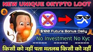 $100 Future Bonus Daily No Kyc No investment  3Ex Global Exchange Loot New Unique Crypto Loot