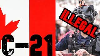 CANADIAN AIRSOFTERS/PAINTBALLERS PLEASE WATCH - BILL C-21