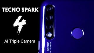 TECNO SPARK 4 ( 13 MP AI Triple  Camera  ) Cinematic Trailer