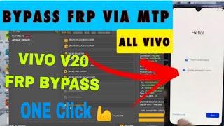 Vivo V20 Pattern lock Frp bypass One Click 