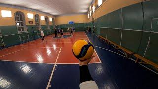 FPV VOLLEYBALL FIRST PERSON | Alexander with a camera | 114 episode