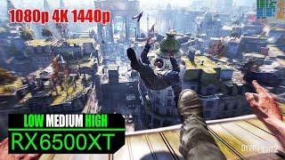 RX 6500 XT 4GB | Dying Light 2 - 4K, 1440p, 1080p - High, Medium, Low