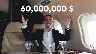 GLOBAL 6000 - 60M PRIVATE JET EXPERIENCE ️