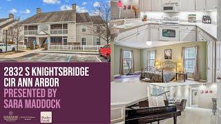 Northside Glen Condo For Sale | 2832 S Knightsbridge Cir Ann Arbor MI 48105