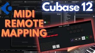 Cubase 12 BRAND NEW FEATURE!  MIDI Remote Mapping  In-Depth Review