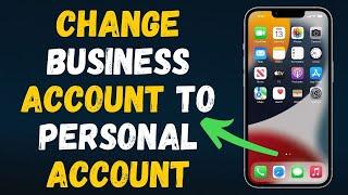 How to change Business account to Personal account in Instagram (2024)