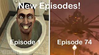 skibidi toilet 1 - 74 (all episodes) (Episode 75?)