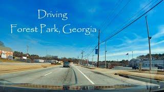 Forest Park, Georgia - Drive Tour | South Of Atlanta Suburb (USA)