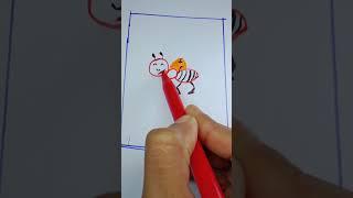 little ant #drawing #art #shots #shortvideos #painting