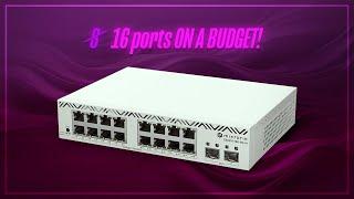 CSS318-16G-2S+IN: 16 ports for the right price!