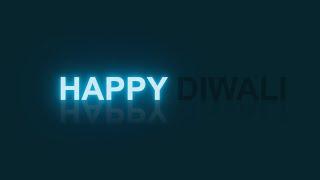 CSS Glowing Text Animation Effects | CSS Blinking Text Effects @Radical Shine |  Blinking Diwali