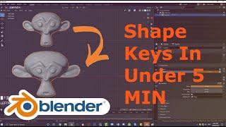 Learn Shape Keys In Under 5 Mins | Blender