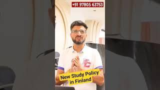 New Study Policy in Finland | New Rules for International Student | Finland New Immigration Policy