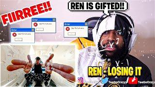 UK WHAT UP!!! HE'S HILARIOUS!! Ren - Losing it (FISHER Rap Version) (REACTION)